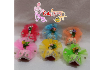 Pagri for laddu gopal ji/combo set of 6 piece pagdi for kanha ji/kanha ji pagdi combo set of 6 different colours